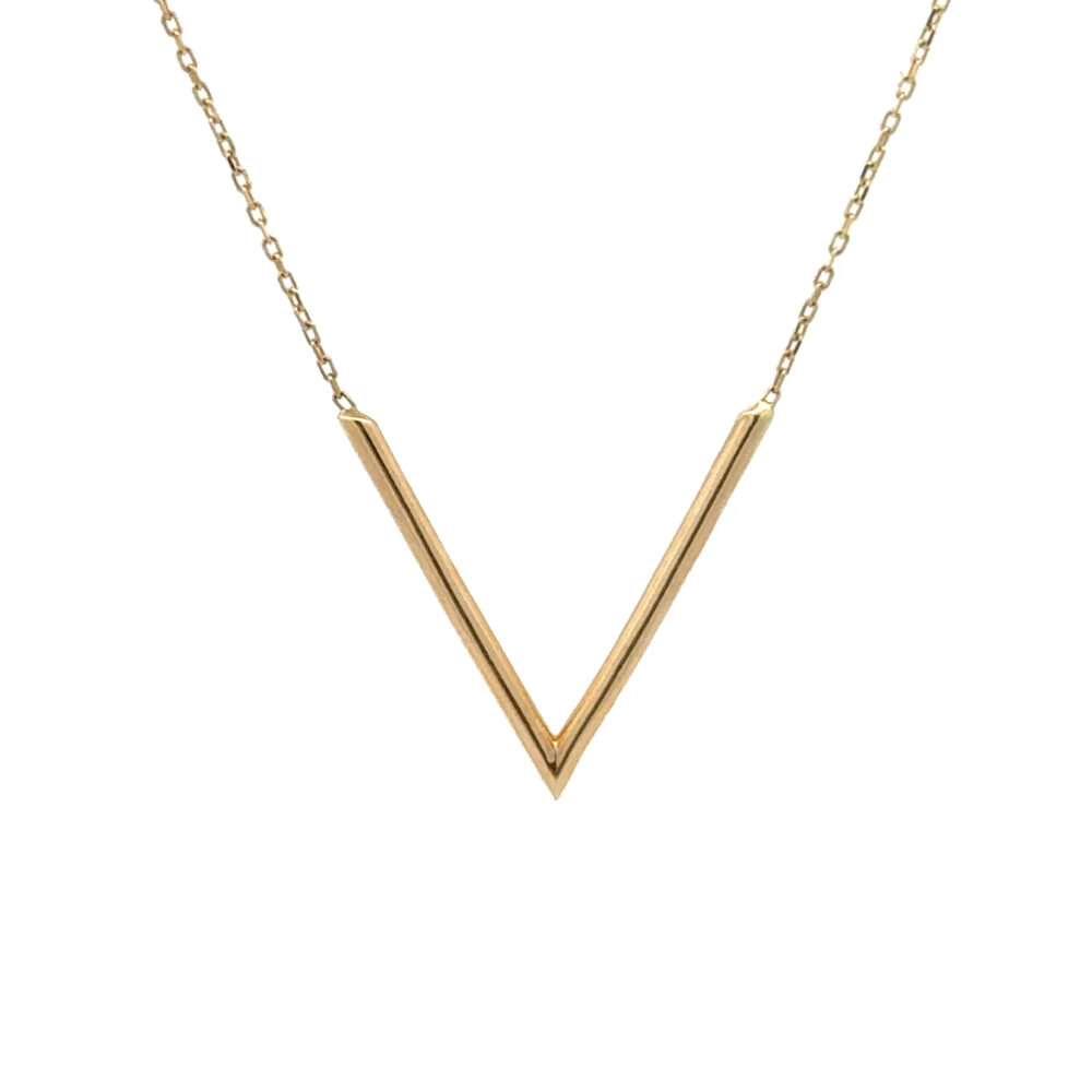 Minimal V Dizayn Kolye 94 Minimal V Dizayn Kolye TEK010 1