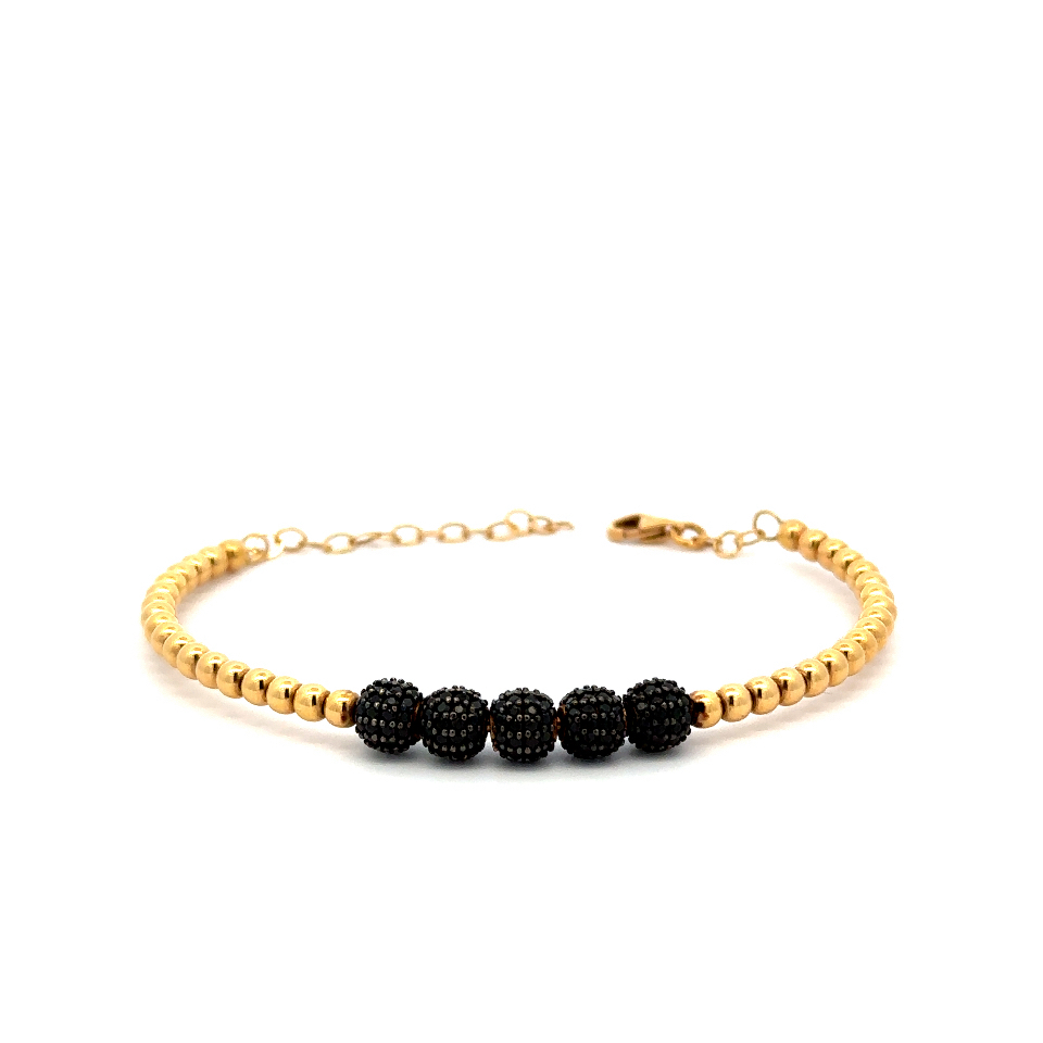 Siyah-Tasli-Kelepce-Bileklik-BLK0000022222