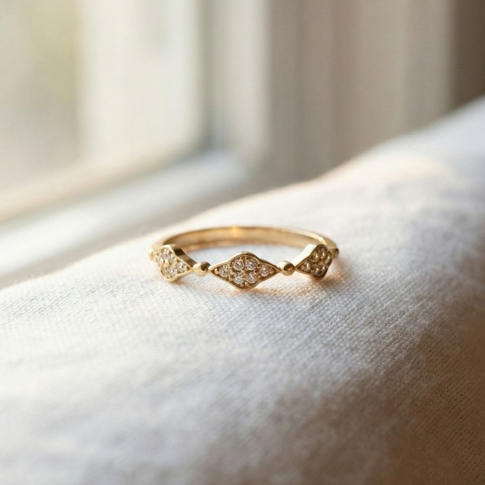 Üç Parçalı Taşlı Yüzük 8 uc-tas-dizayn-yuzuk-YZK0002132-2